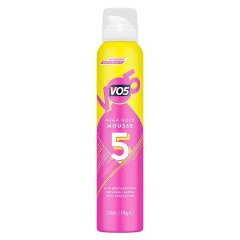vo5 mousse 3|vo5 mousse mega hold.